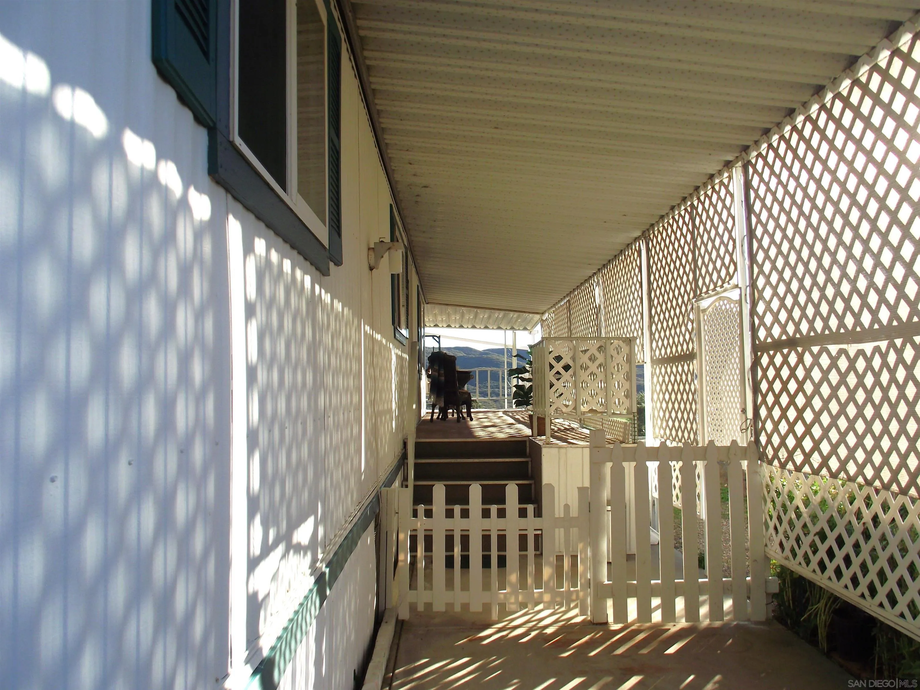 35109 Highway 79, Unit /SPC #25 Warner Springs, CA 92086 - Photo 4 of 65 a view of balcony with wooden floor