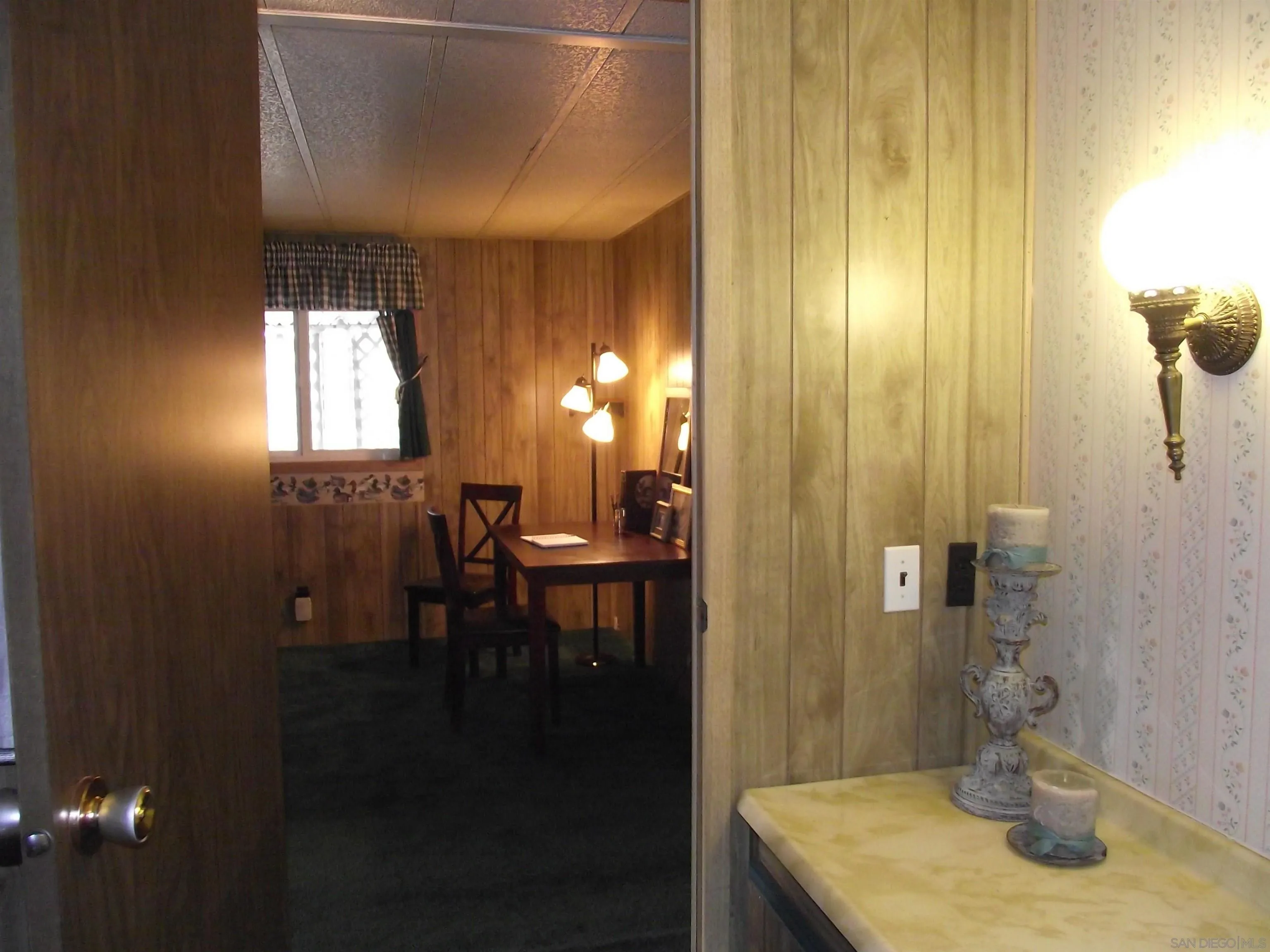 35109 Highway 79, Unit /SPC #25 Warner Springs, CA 92086 - Photo 44 of 65 a bathroom with a sink and a mirror