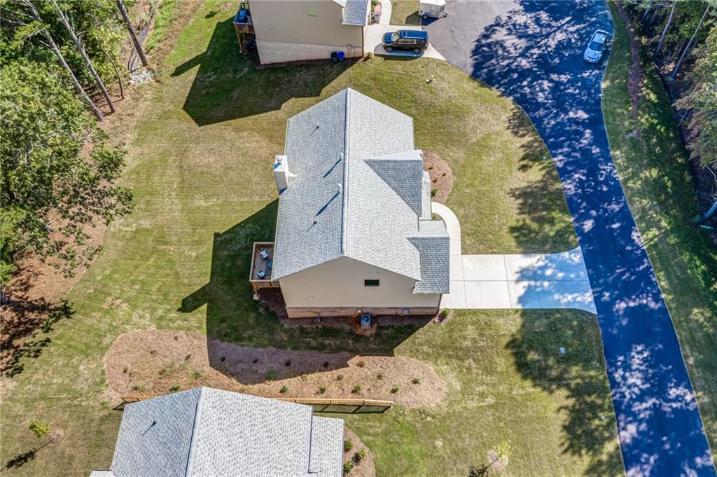 3430 South Scales Road Duluth, GA 30097 - Photo 72 of 77 an aerial view of a house with a yard
