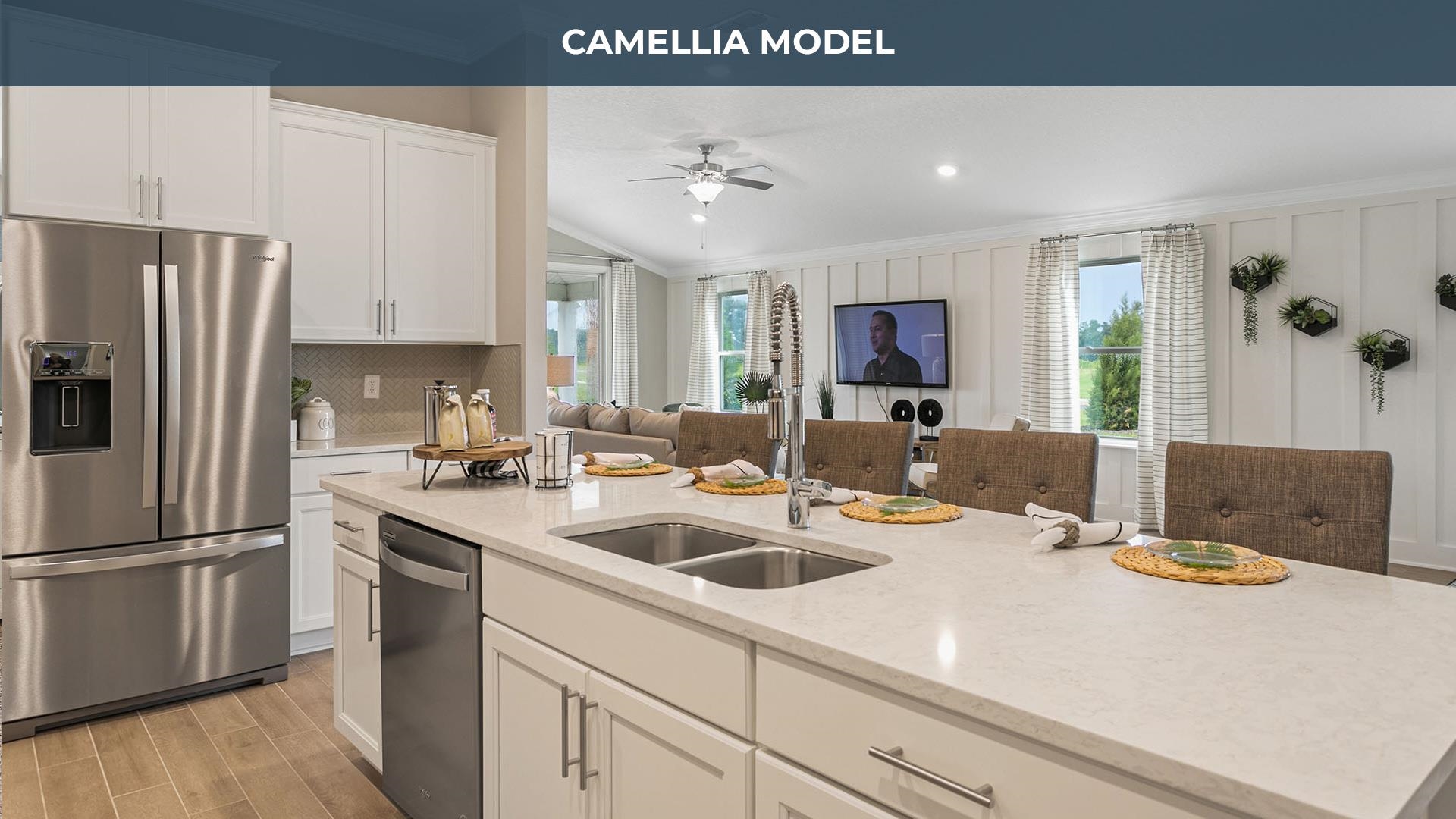 17 Narvarez Avenue St. Augustine, FL 32084 - Photo 8 of 35 a kitchen with a sink a stove and refrigerator