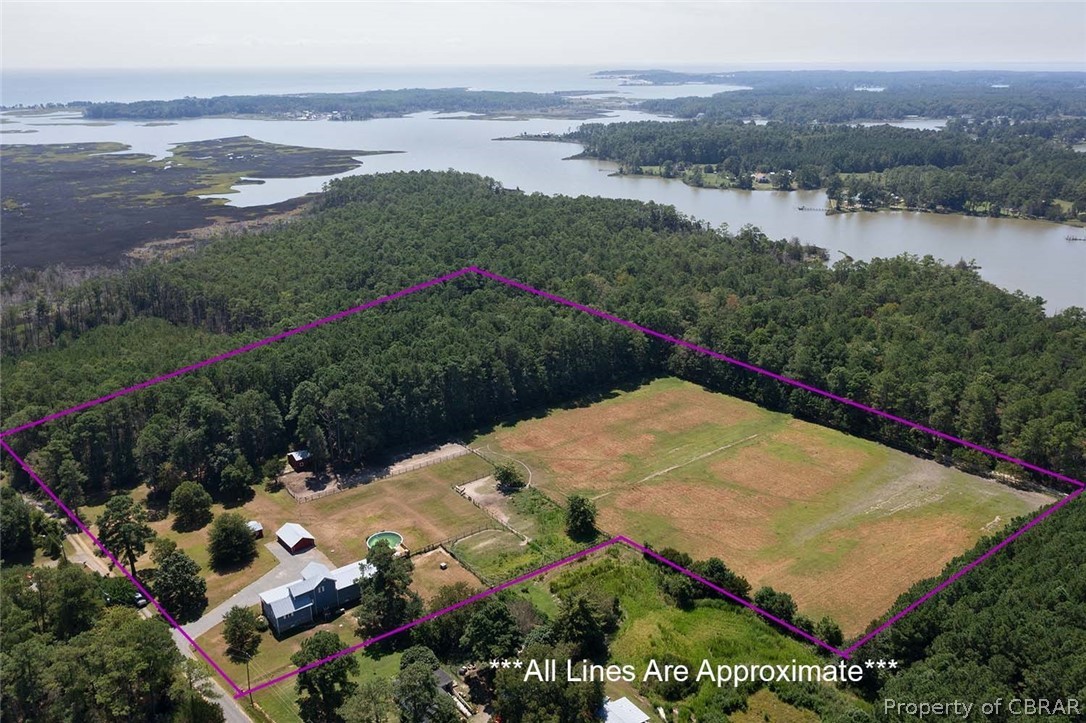 398 Kings Landing Road Onemo, VA 23130 - Photo 8 of 41 Property lines are approximate.