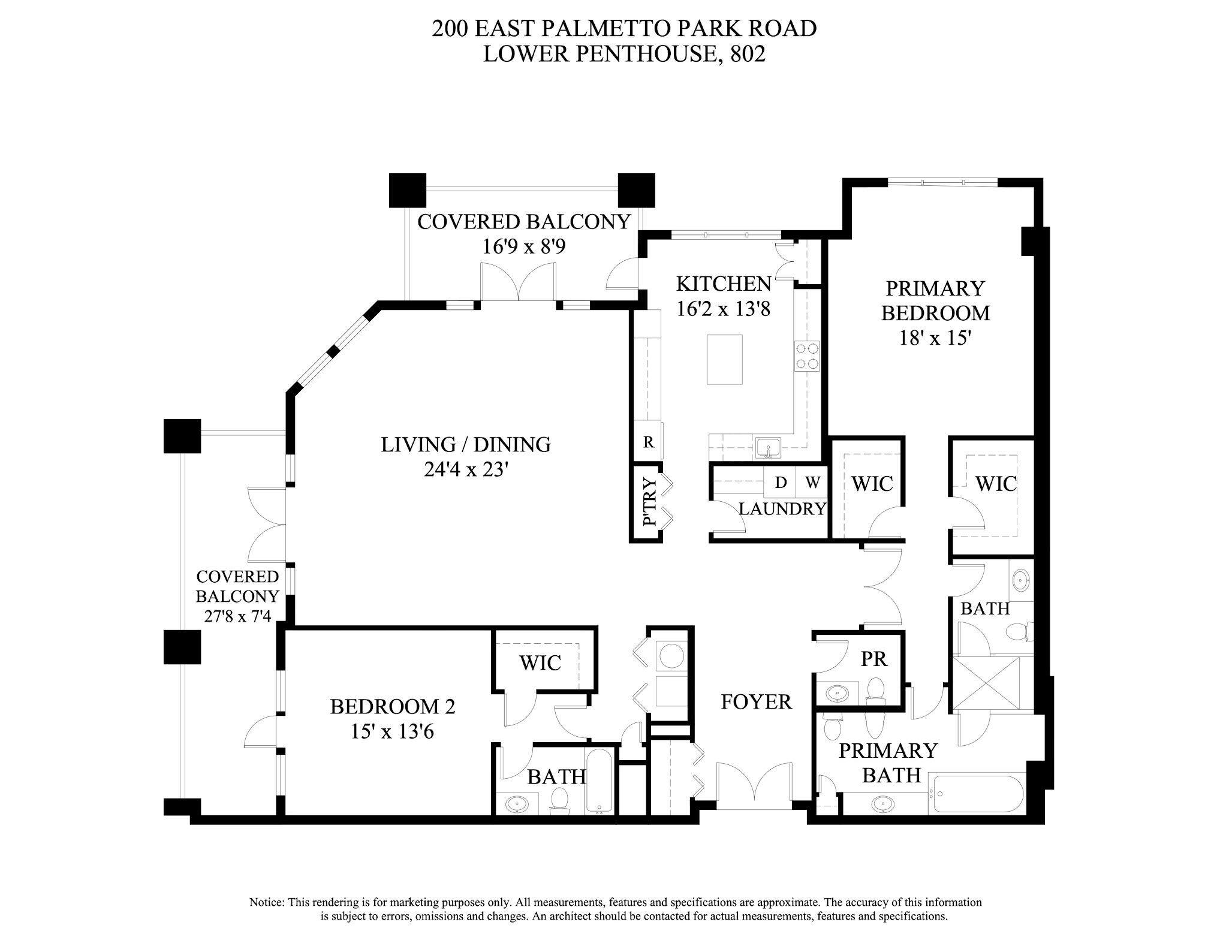 200 East Palmetto Park Road, Unit 802 Boca Raton, FL 33432 - Photo 33 of 46 Photo 33