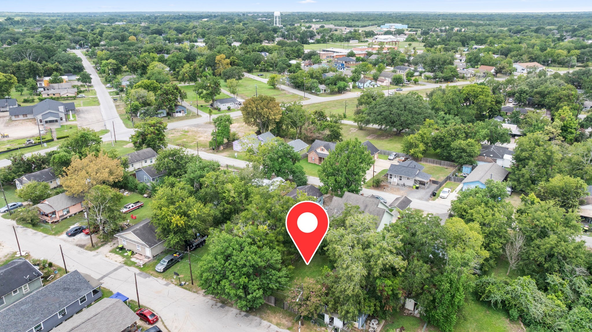804 Ferry Street Richmond, TX 77469 - Photo 4 of 6 an aerial view of a area with lots of trees