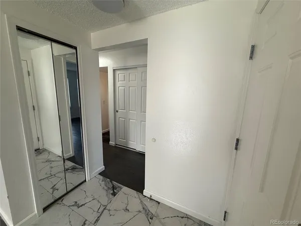 a view of front door