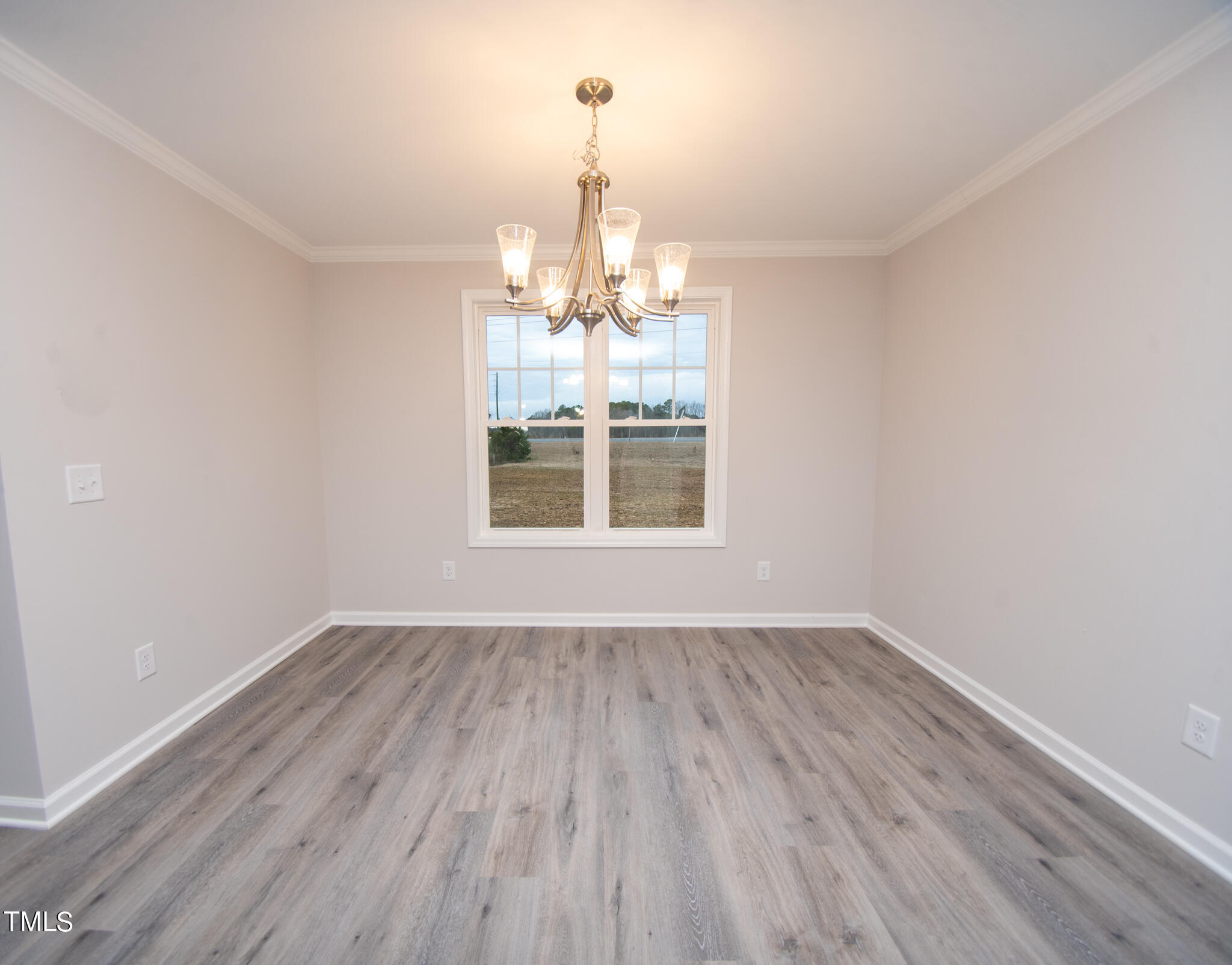 243 Waters Edge Drive Erwin, NC 28339 - Photo 16 of 53 wooden floor in an empty room with a window