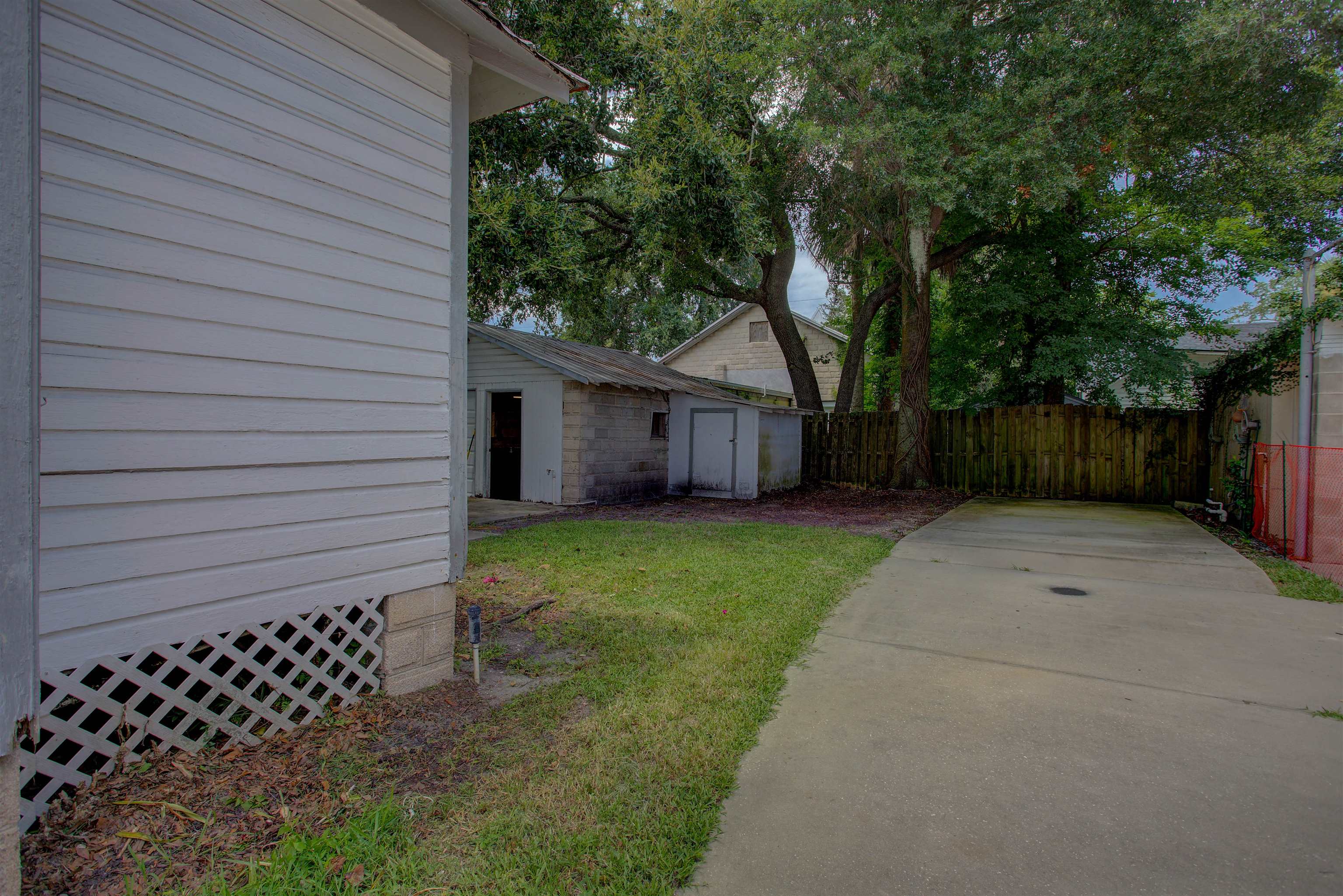 20 Hope Street St. Augustine, FL 32084 - Photo 27 of 35 a view of a house with a back yard