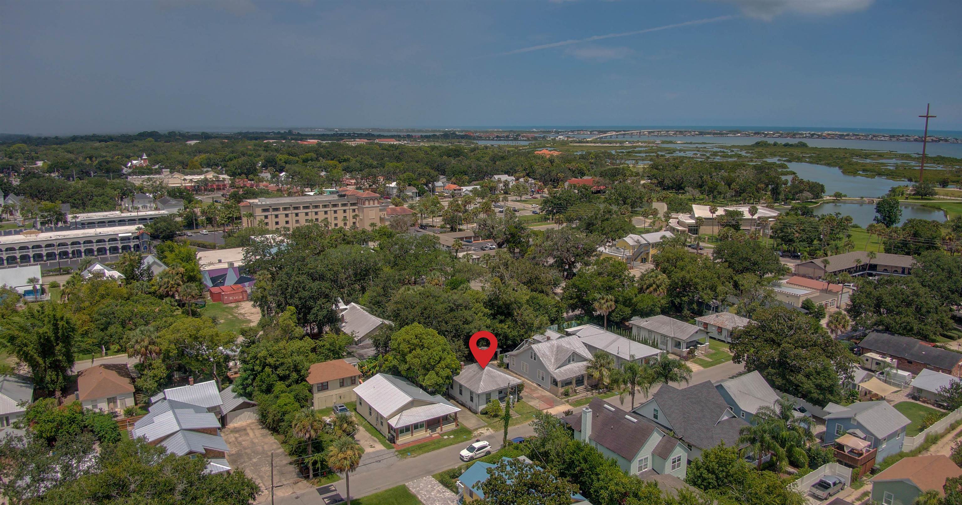 20 Hope Street St. Augustine, FL 32084 - Photo 29 of 35 an aerial view of multiple house