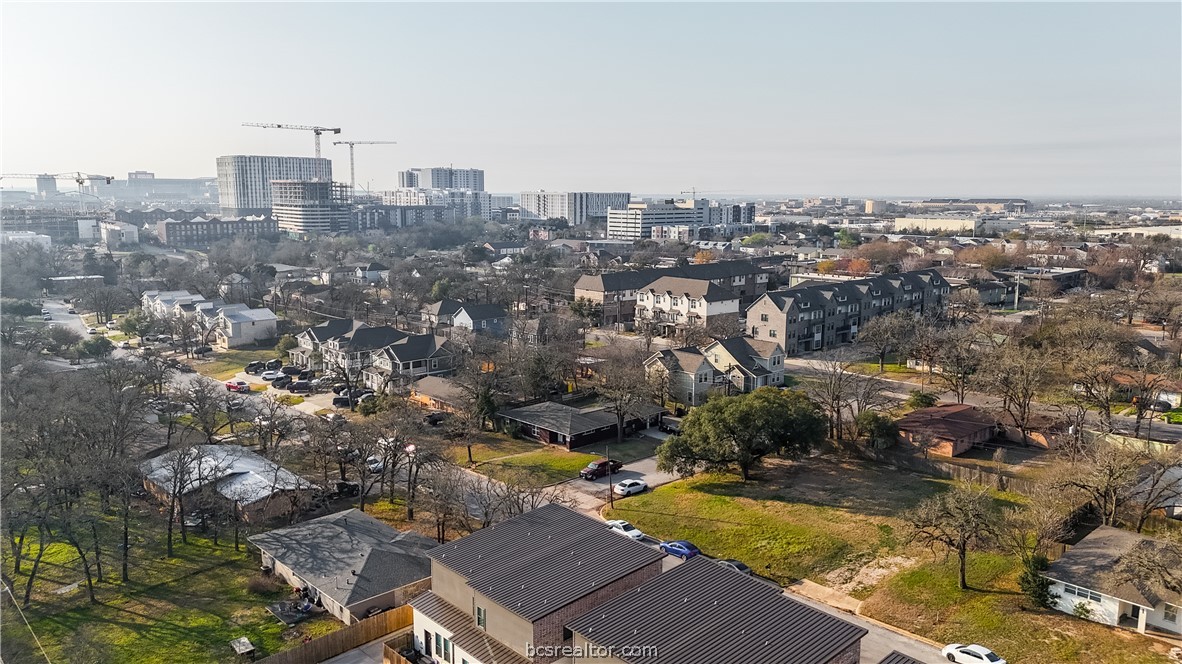 508 Clay Street Bryan, TX 77801 - Photo 8 of 14 an aerial view of residential house with outdoor space