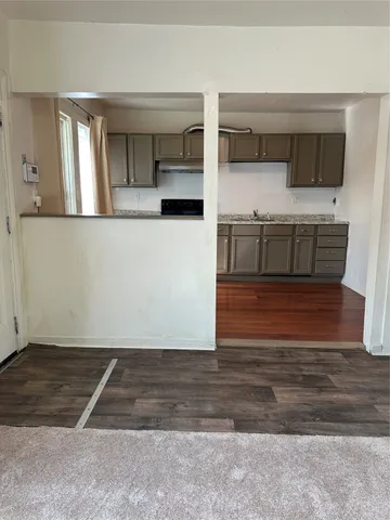 a view of empty room