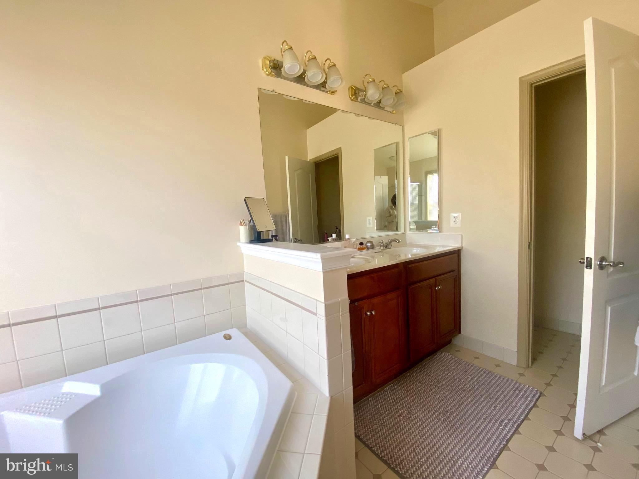 21975 Windover Drive Broadlands, VA 20148 - Photo 23 of 37 a bathroom with a tub sink and mirror