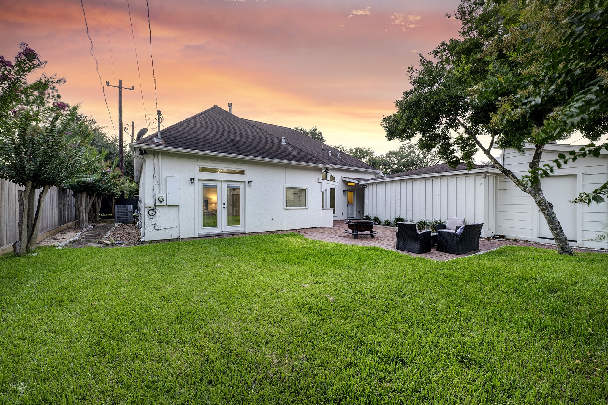 1324 Bingle Road Spring Valley Village, TX 77055 - Photo 21 of 22 a view of a house with backyard
