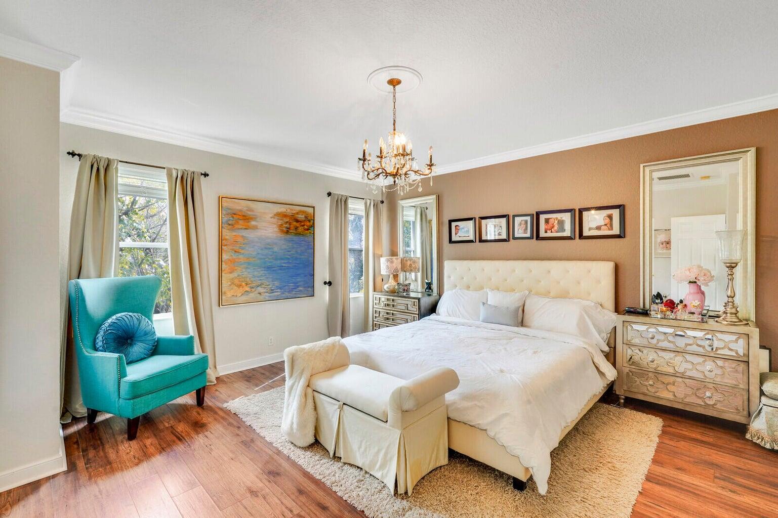 599 Cresta Circle West Palm Beach, FL 33413 - Photo 28 of 56 a bedroom with a bed and a window