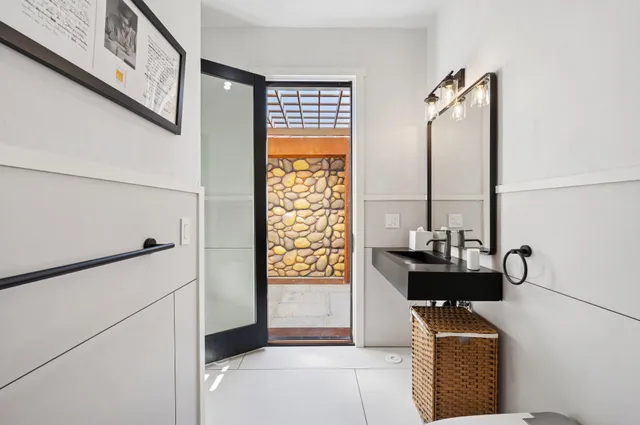 a view of front door and entryway