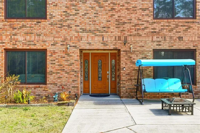a aerial view of a house