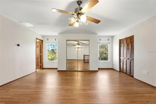 a car parked in a garage