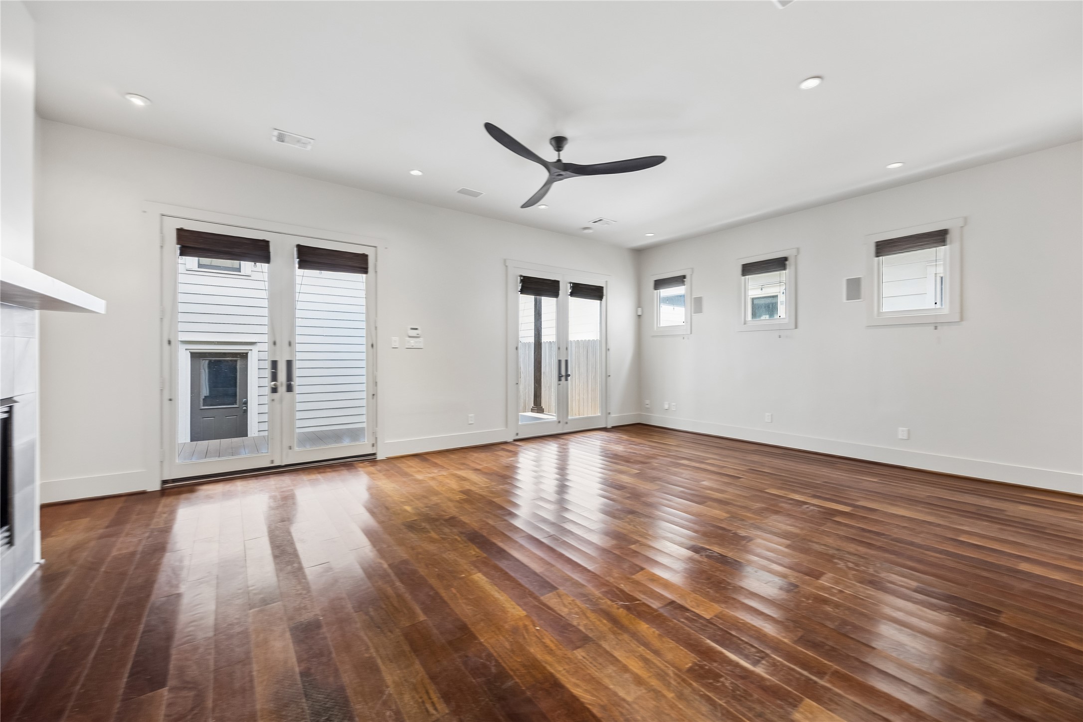 926 Nicholson Street Houston, TX 77008 - Photo 14 of 39 Designed with effortless flow, the living room connects seamlessly to the kitchen and dining areas.