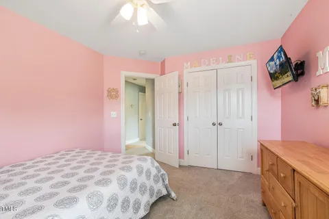 a view of a livingroom with a window
