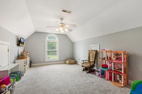 a view of an empty room with toys