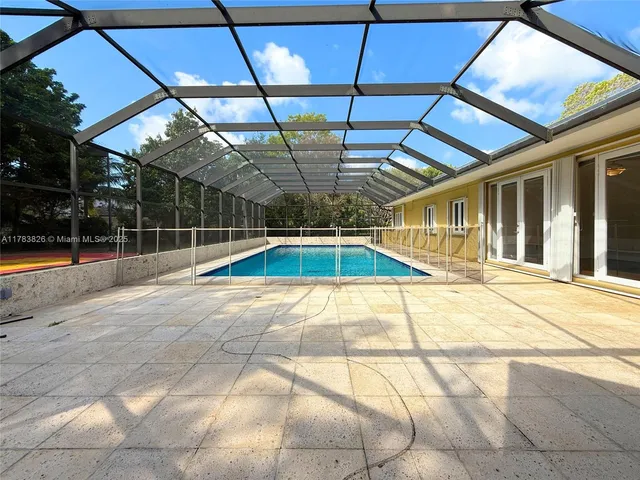 a view of a indoor swimming pool