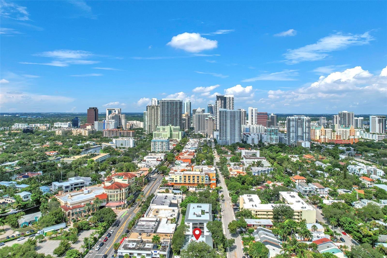 1280 Southeast 2nd Court, Unit 1 Fort Lauderdale, FL 33301 - Photo 22 of 34 a city view with tall buildings