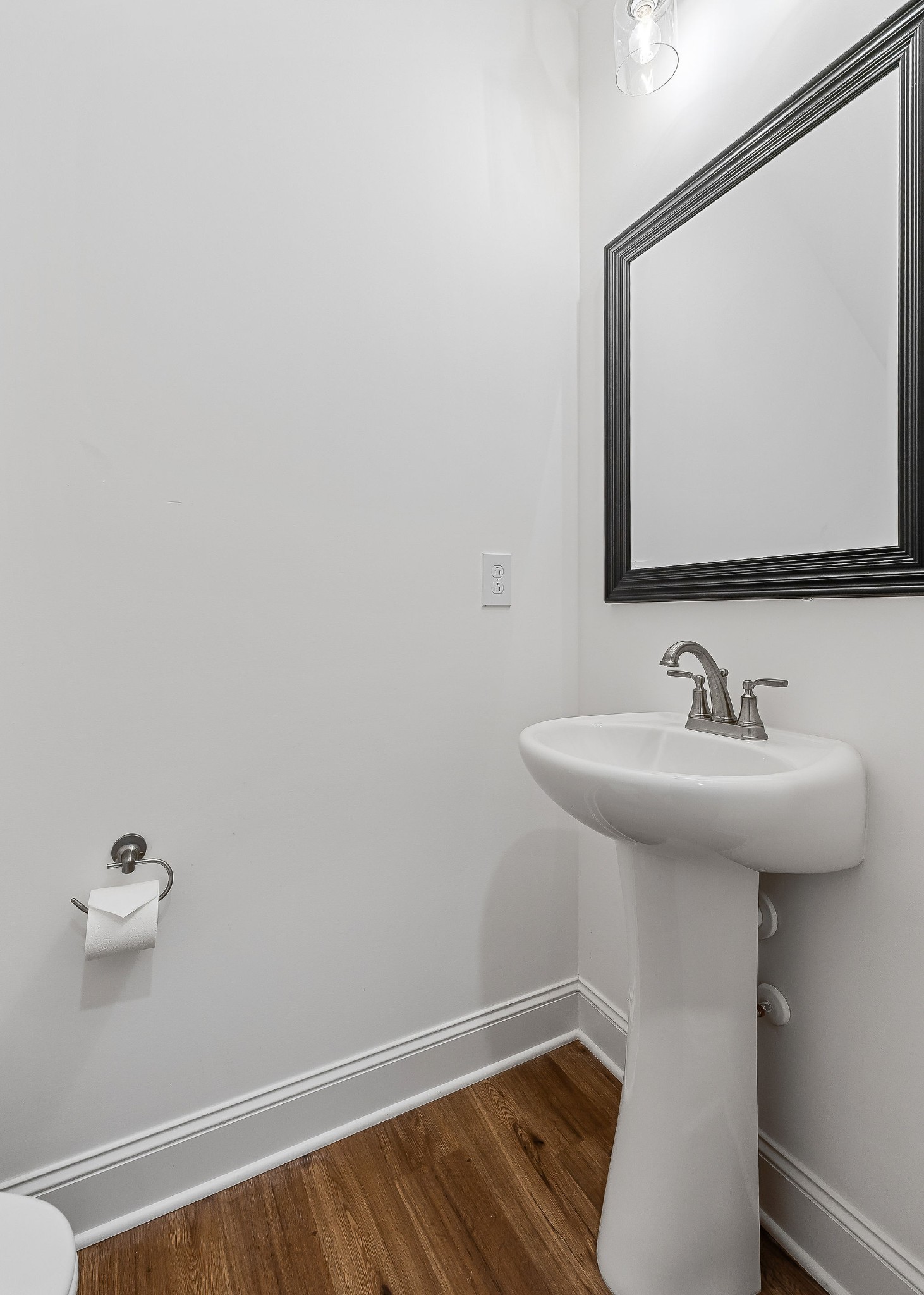 431 Old Morrison Road McMinnville, TN 37110 - Photo 41 of 45 a bathroom with a sink and mirror