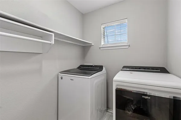a view of washer and dryer