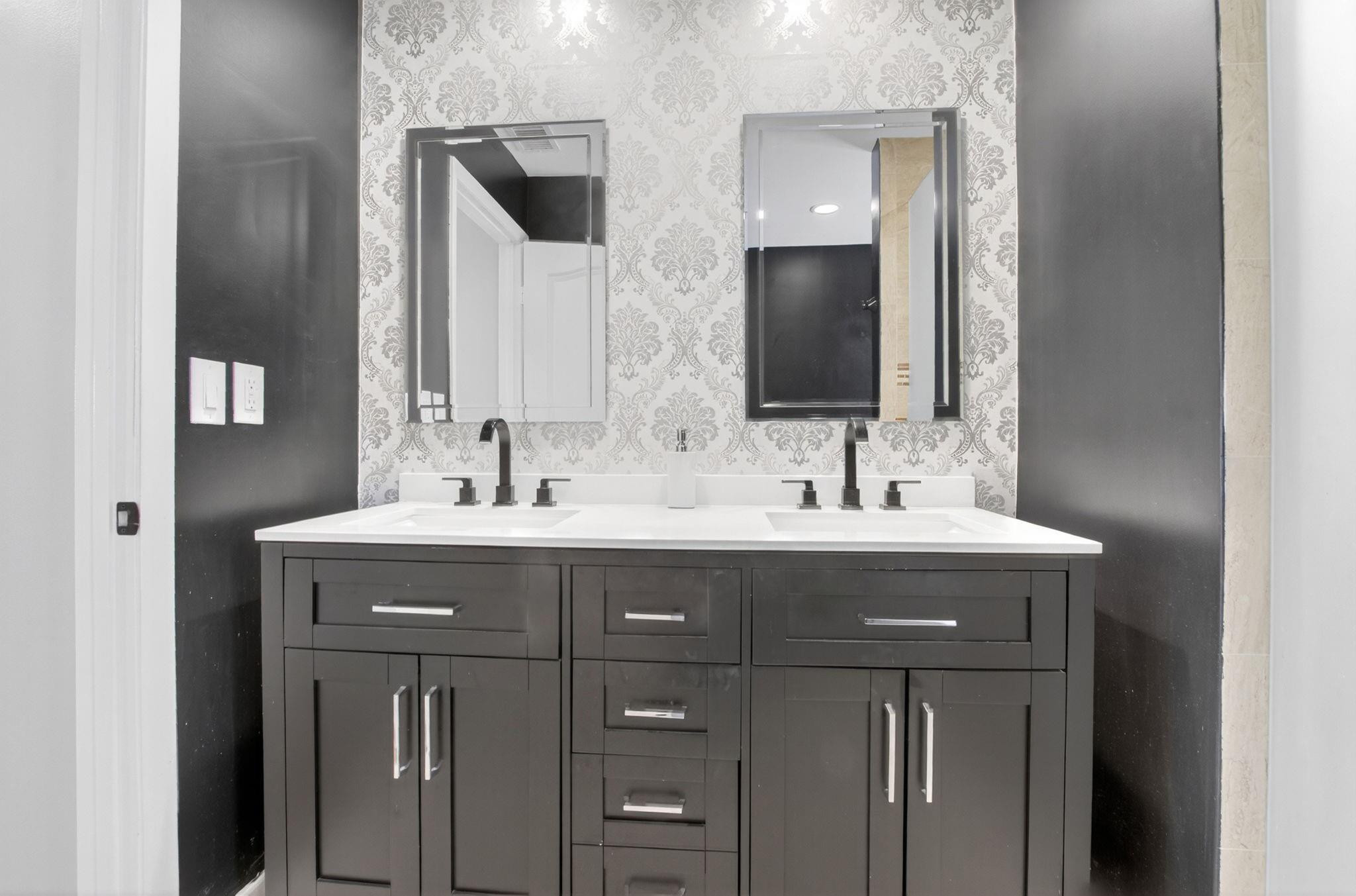 22271 Festival Way Boca Raton, FL 33428 - Photo 27 of 62 a bathroom with a sink and a mirror