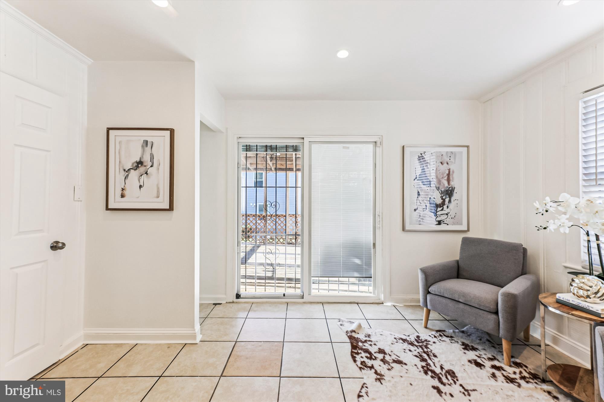 4225 Meade Street Northeast Washington, DC 20019 - Photo 11 of 46 Bright and airy entryway with outdoor views.
