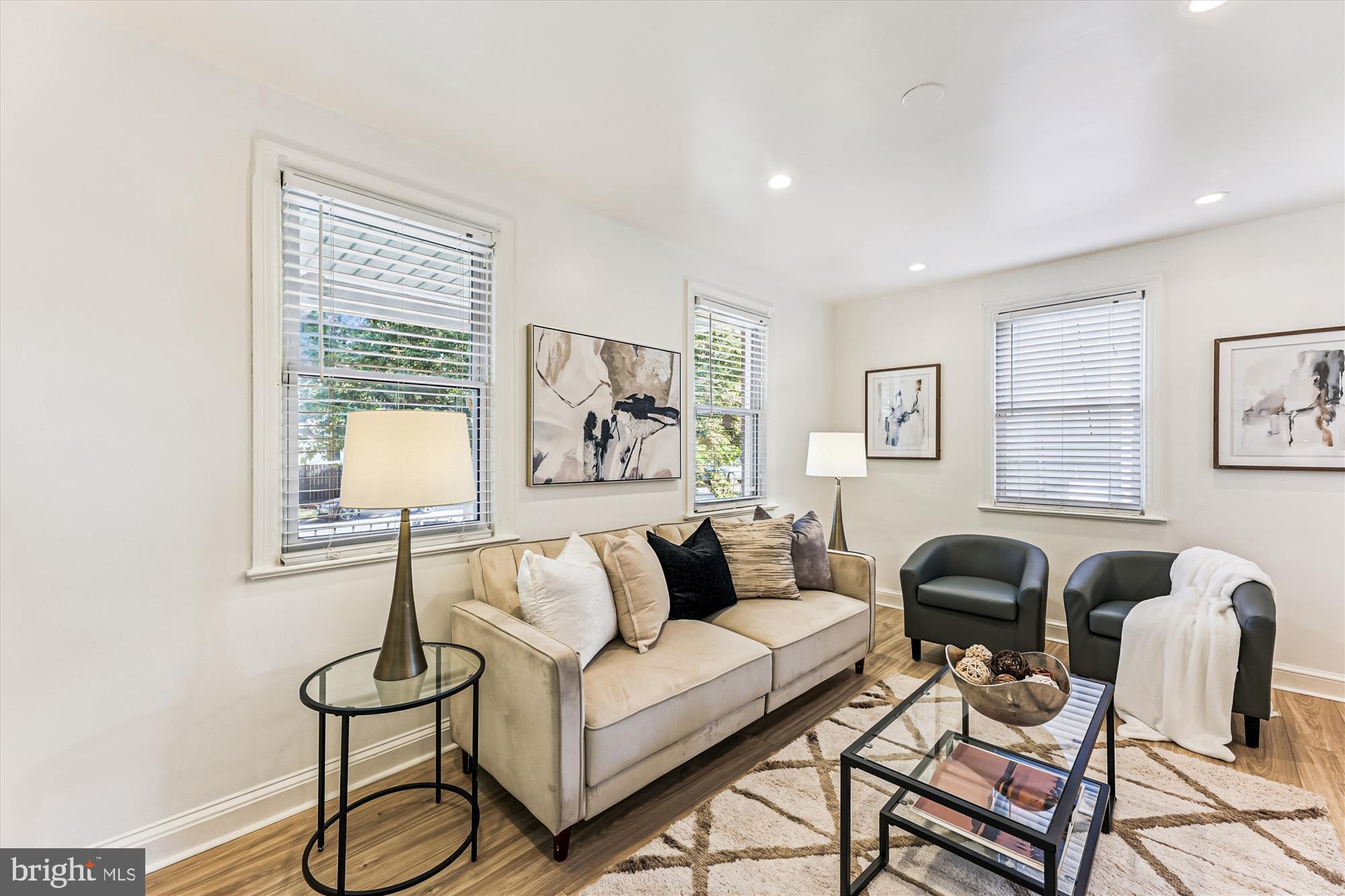 4225 Meade Street Northeast Washington, DC 20019 - Photo 4 of 46 Bright and inviting living space with style.