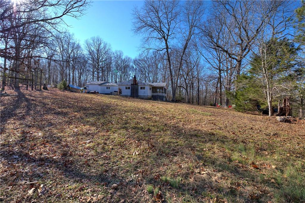 368 Pleasant Valley Road Northwest Adairsville, GA 30103 - Photo 16 of 31 a view of a yard with tree and wooden fence