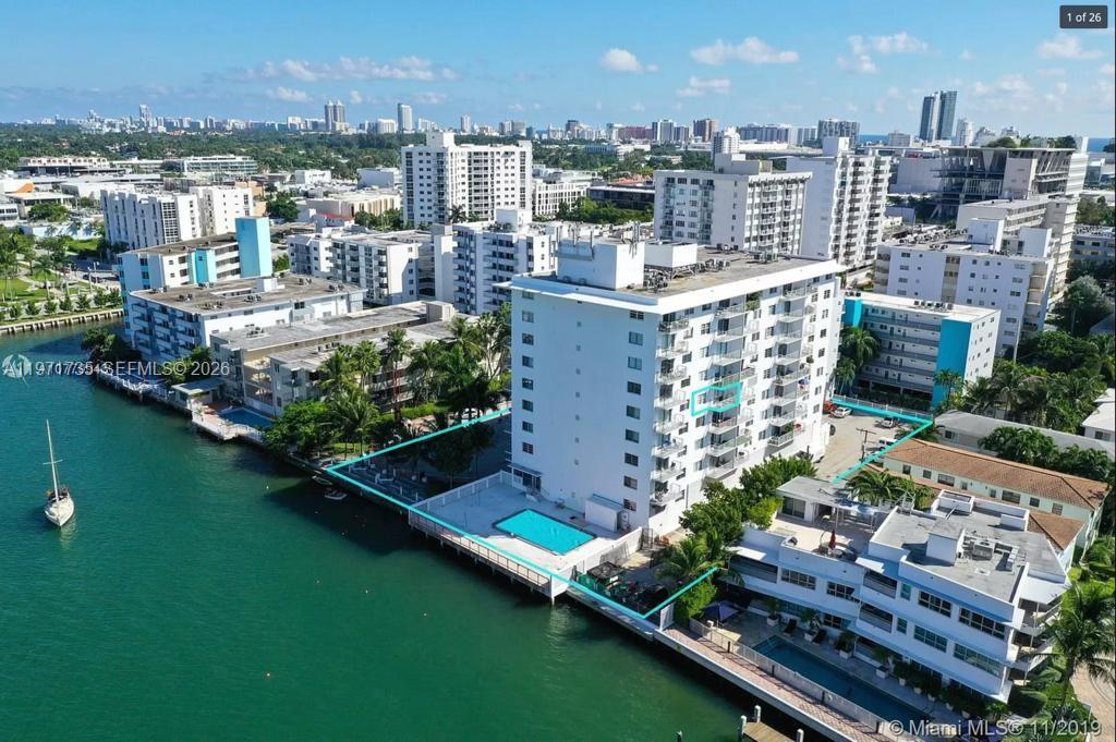 1450 Lincoln Road, Unit 604 Miami Beach, FL 33139 - Photo 7 of 16 a city view with tall buildings