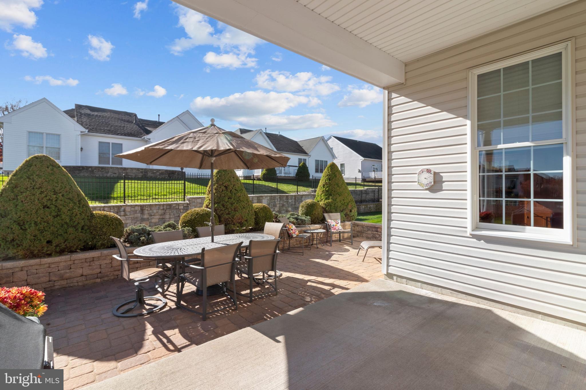 10 Meredith Drive Holland, PA 18966 - Photo 26 of 41 Spacious Paver Patio with Knee Wall