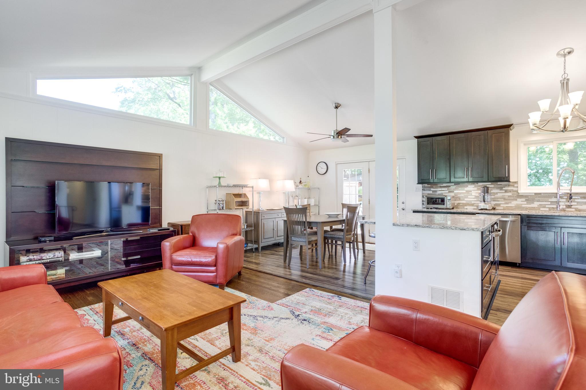 5513 Yorkshire Street Springfield, VA 22151 - Photo 32 of 32 Open Floor Plan with Cathedral Ceiling