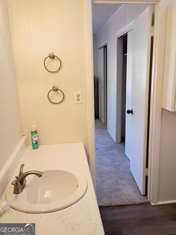 a bathroom with a toilet