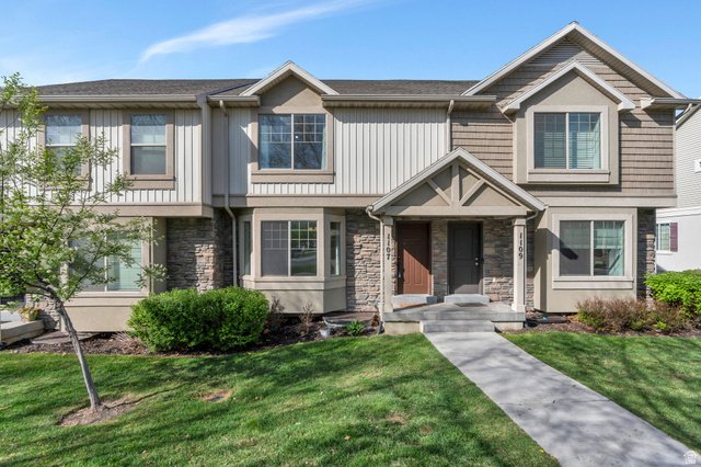 1107 Independence Avenue Provo, UT 84604 - Photo 1 of 1 Craftsman inspired home with a front yard and stone siding