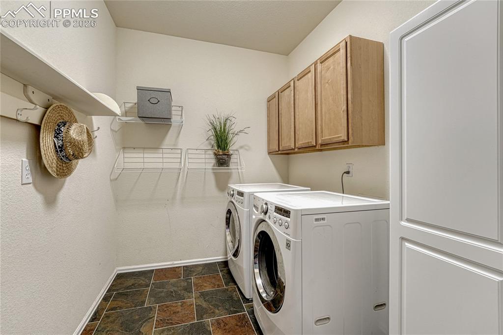 15585 Falcon Ridge Court Colorado Springs, CO 80921 - Photo 38 of 50 a utility room with dryer and washer