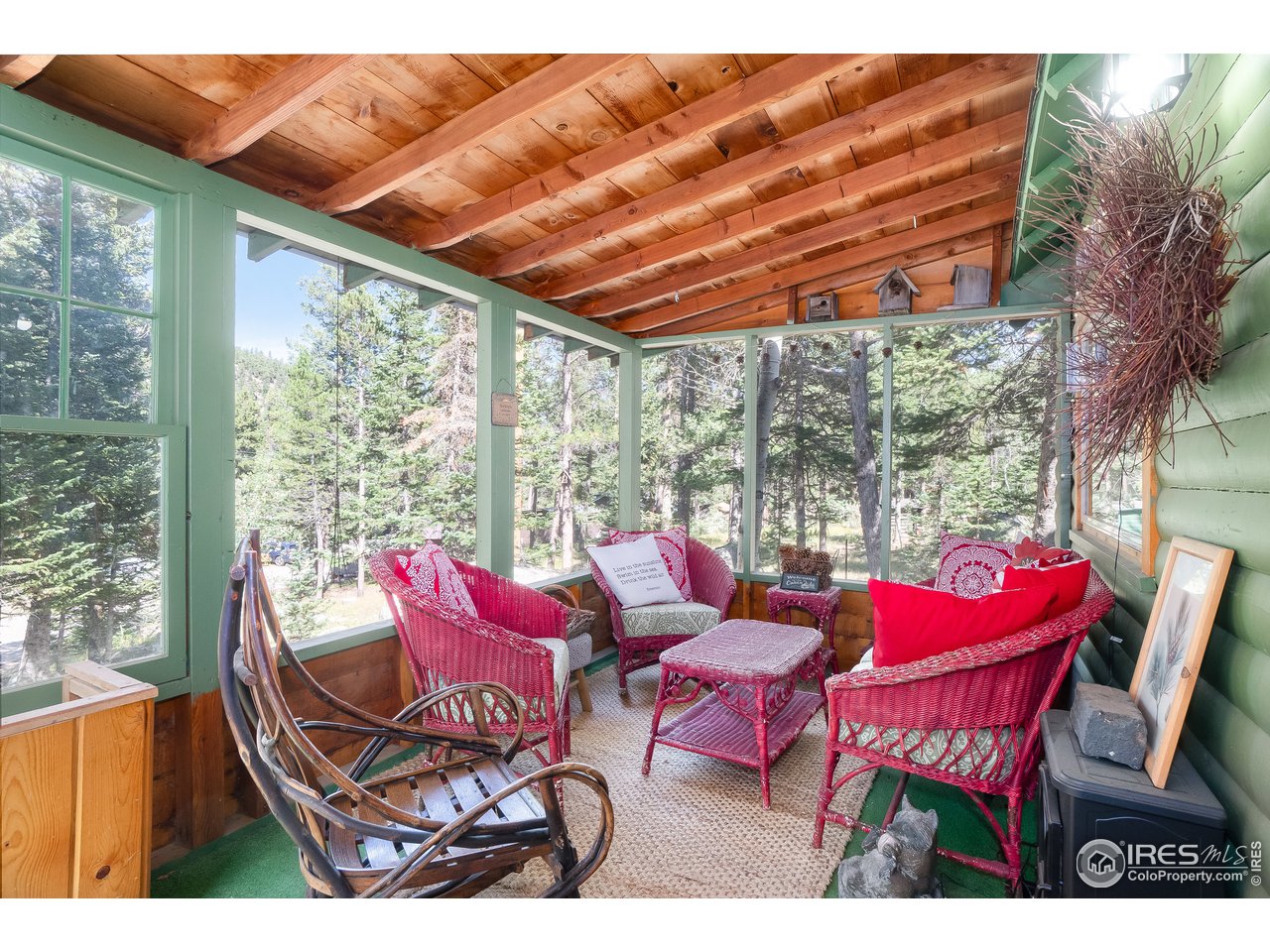 78 Peaceful Valley Road Lyons, CO 80540 - Photo 4 of 27 Windows ordered and included in purchase price for 3-Season Porch