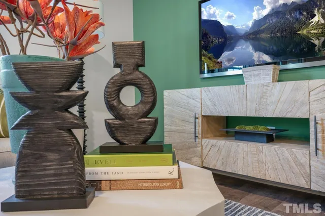 a view of outdoor space deck and outdoor kitchen