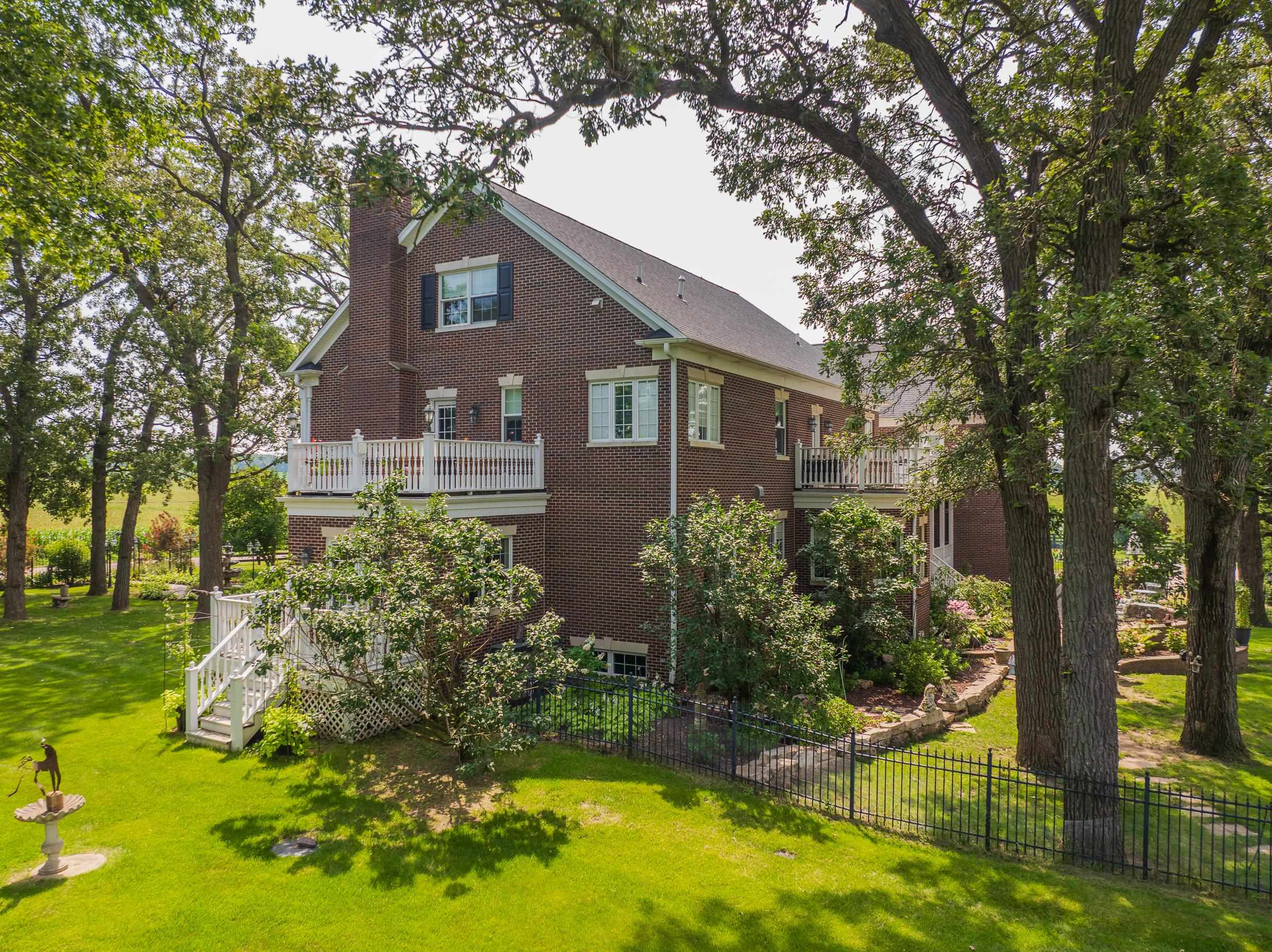 6715 Meyer Road Marengo, IL 60152 - Photo 64 of 72 a front view of a house with a yard