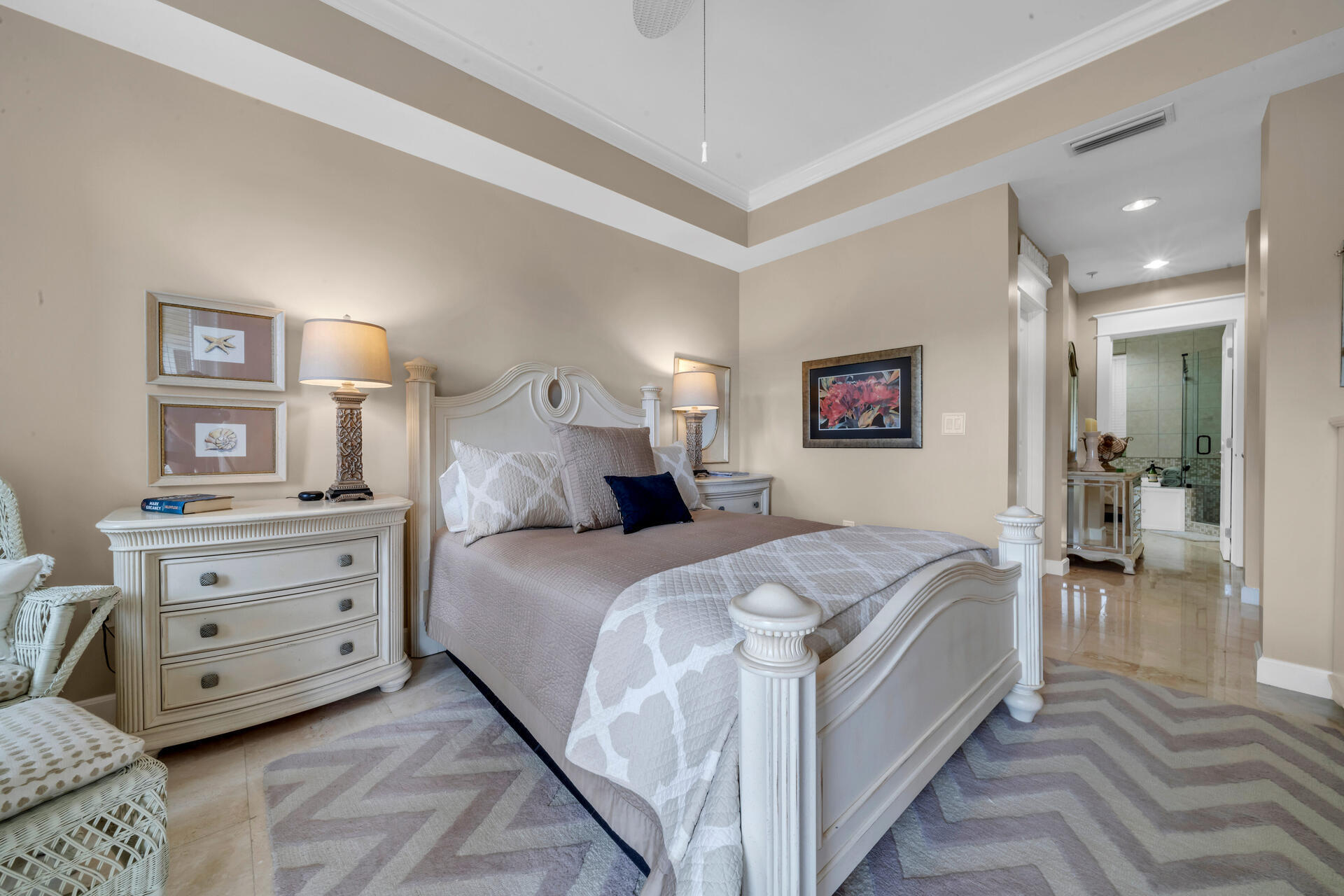 5357 Pine Ridge Lane, Unit 5357 Miramar Beach, FL 32550 - Photo 24 of 53 a bed room with a bed and a view of bedroom