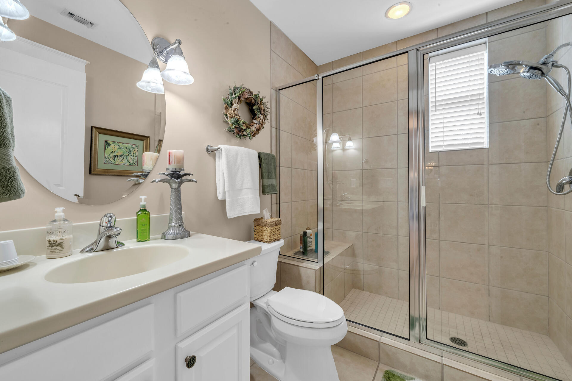 5357 Pine Ridge Lane, Unit 5357 Miramar Beach, FL 32550 - Photo 33 of 53 a bathroom with a sink toilet and shower
