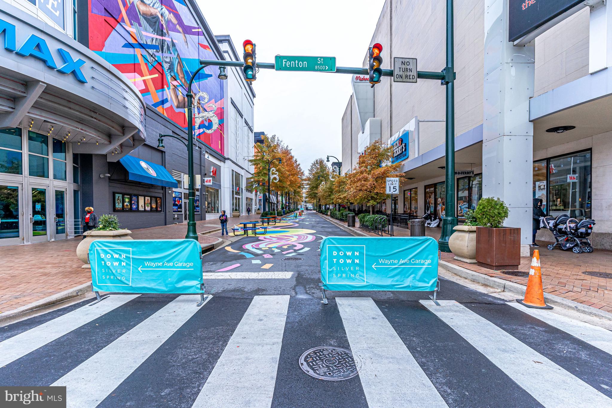 930 Wayne Avenue, Unit 1009 Silver Spring, MD 20910 - Photo 37 of 42 Pedestrian-Safe Plaza at Ellsworth Place