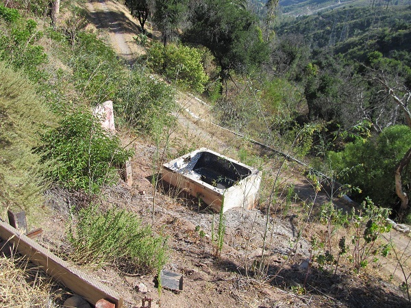 999 Coyote Road Santa Barbara, CA 93108 - Photo 8 of 12 a view of a yard with mountain and trees
