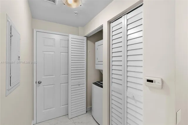 a view of bathroom with shower