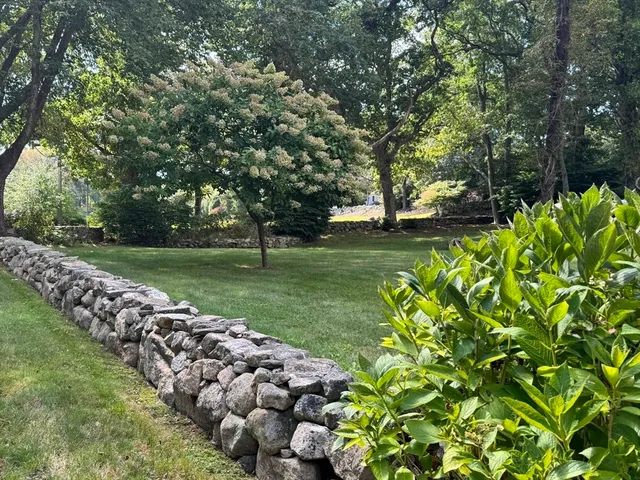 a view of a golf course