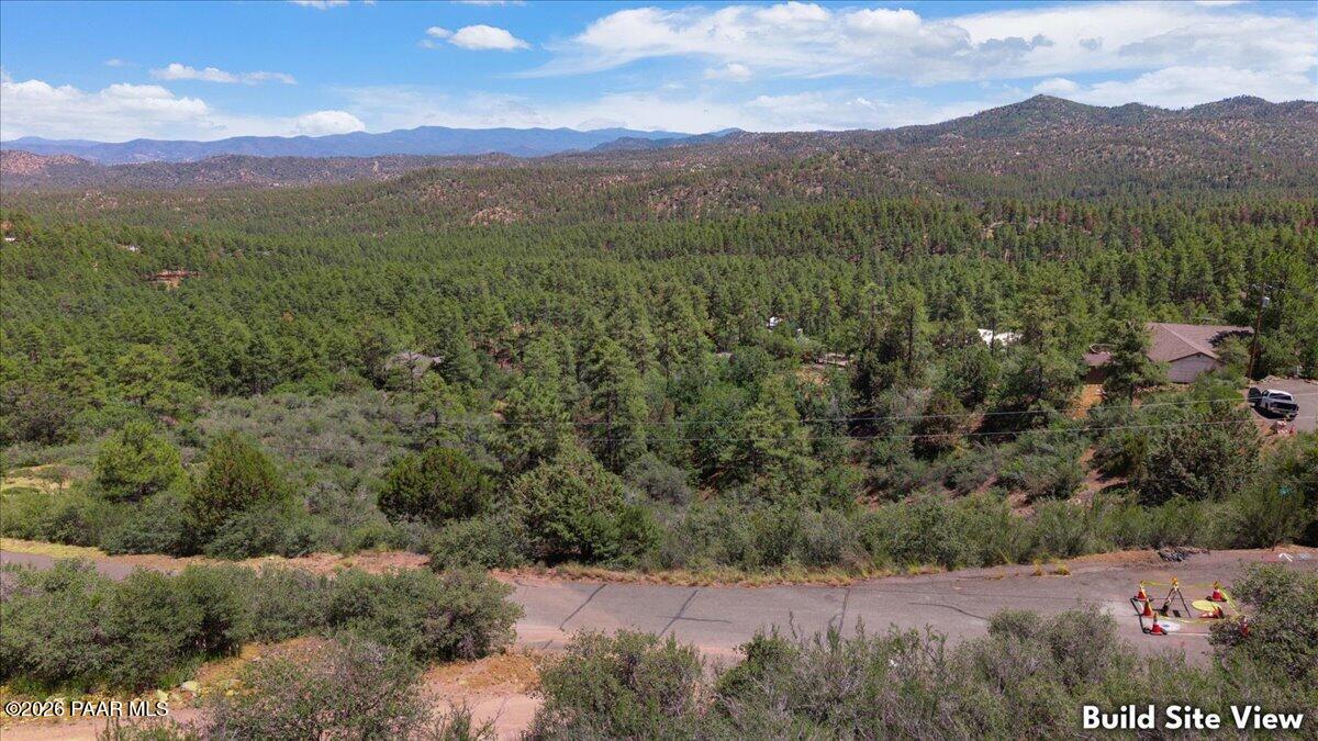 900 North Turkey Run Road Prescott, AZ 86305 - Photo 5 of 17 a view of a mountain range with lush green forest