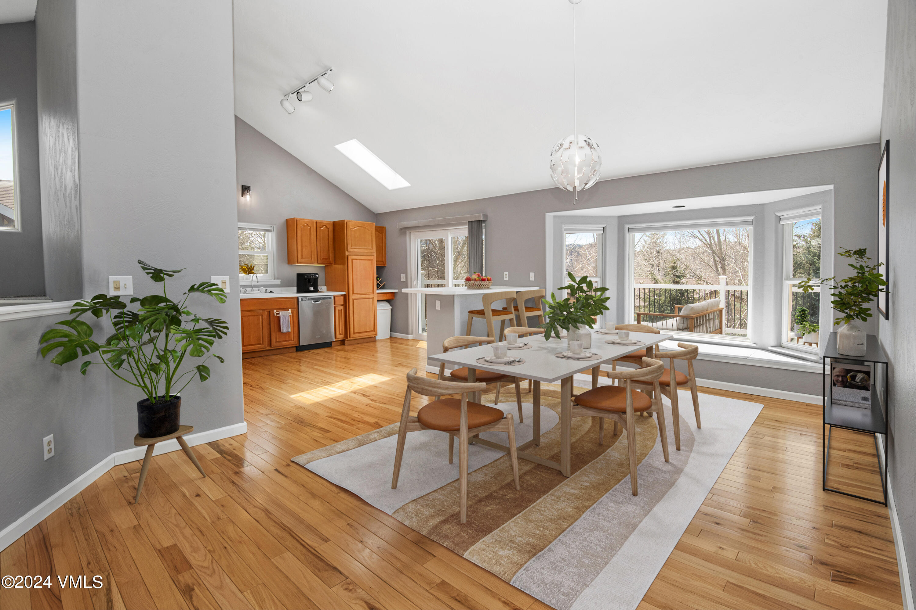 6 Ringneck Eagle, CO 81631 - Photo 10 of 59 a view of a dining room with furniture window and wooden floor