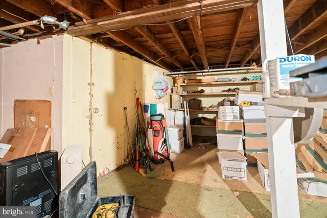 a view of porch with seating space