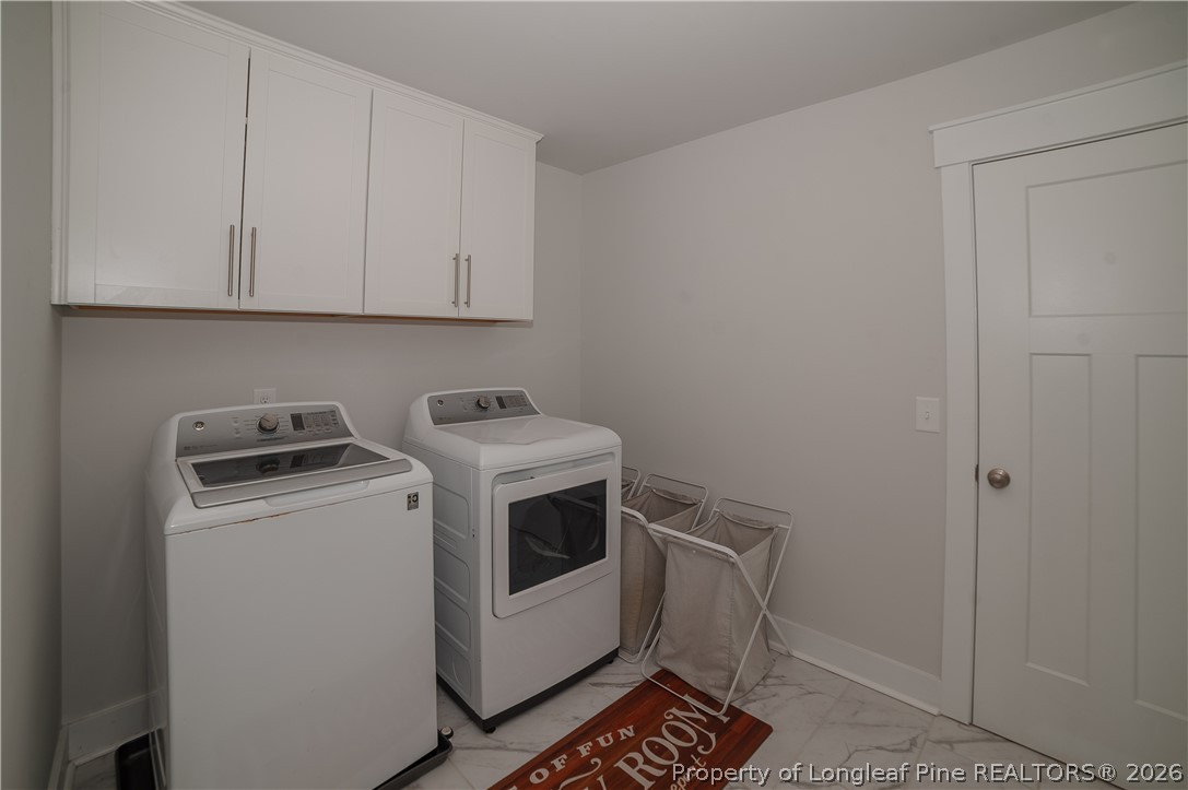 1537 Creekwood Road Hope Mills, NC 28348 - Photo 37 of 41 a utility room with dryer and washer
