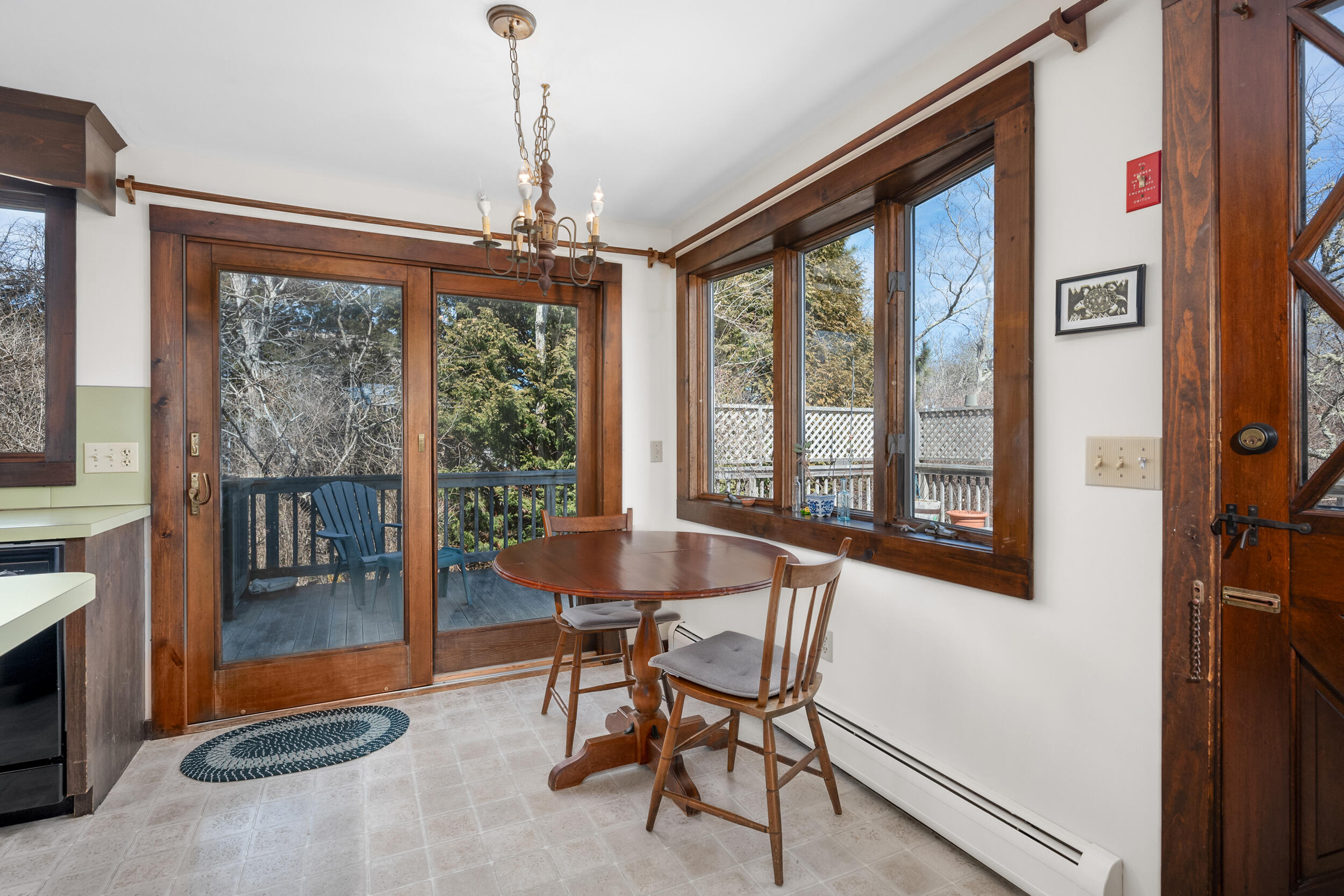 80 Dyer Prince Road Eastham, MA 02642 - Photo 10 of 39 a dining room with furniture window and outside view